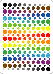 Colored-ball�@�i�g���J�f�ށj