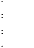 A4白紙3面 穴−図