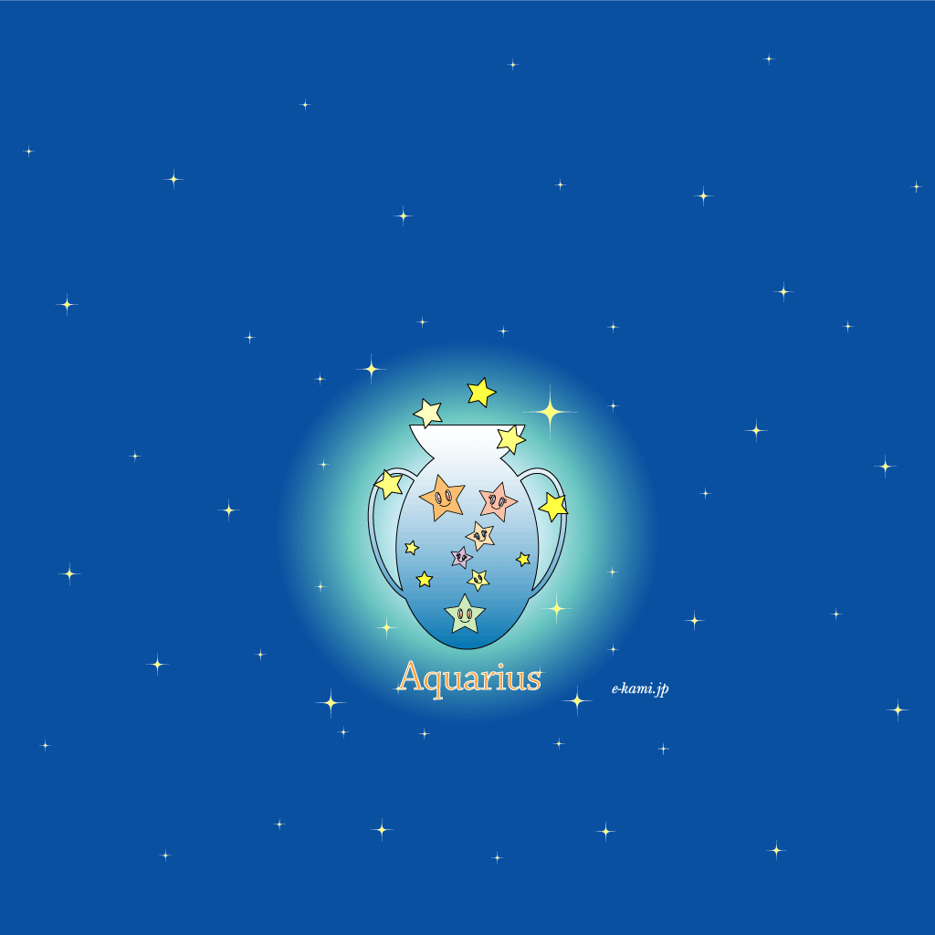 水瓶座 for iPad 壁紙
