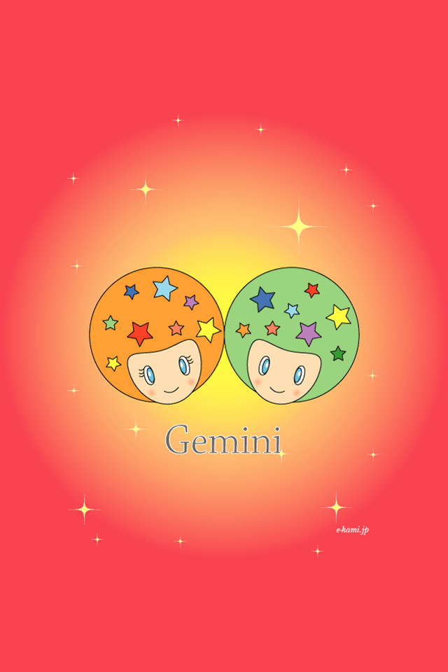 ふたご座 for iPhone 壁紙