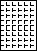 A4白紙 縦10面×横6面=60面−図