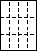 A4白紙 縦3面×横4面=12面−図