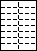 A4白紙 縦8面×横2面=16面 ミシン目用紙−図