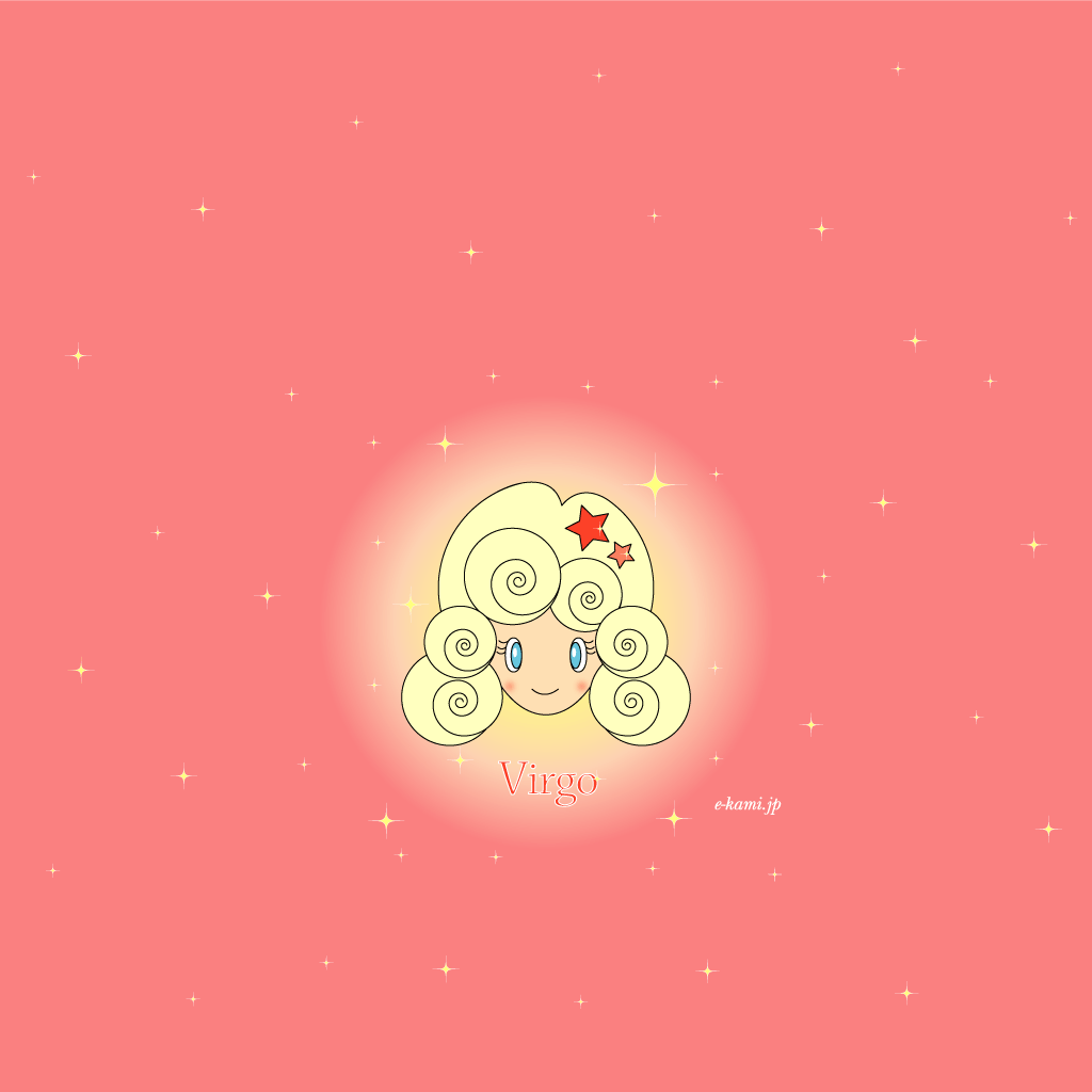 おとめ座 for iPad 壁紙